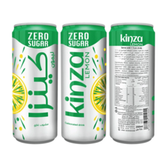 Kinza Lemon Zero - 250 ml x 30 Pcs