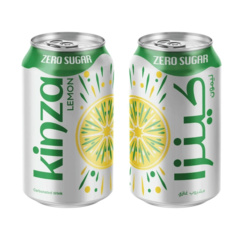 Kinza Lemon Zero - 300 ml x 24 Pcs