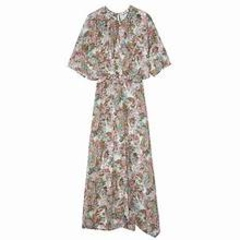 Soft dress with tie detail